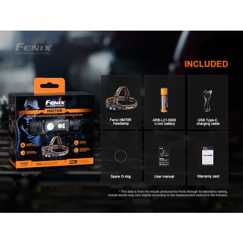 ■FENIX 充電式LEDライト HM70R〔品番:HM70R〕【3940351:0】[店頭受取不可]_10