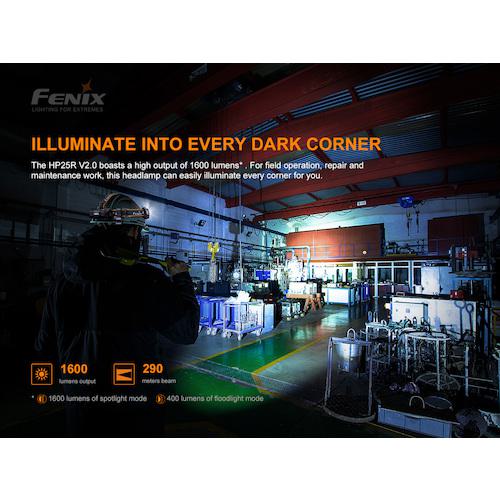 ■FENIX 充電式LEDライト HP25RV20GRAY〔品番:HP25RV20GRAY〕【3940354:0】[店頭受取不可]_7