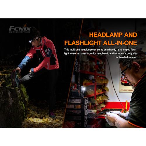 ■FENIX 充電式LEDヘッドライト HM50RV20〔品番:HM50RV20〕【3940358:0】[店頭受取不可]_8