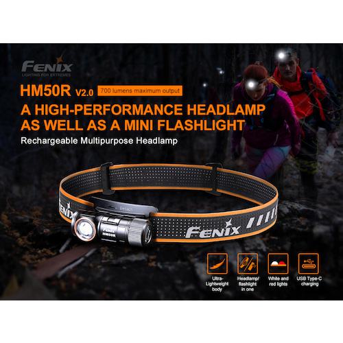 ■FENIX 充電式LEDヘッドライト HM50RV20〔品番:HM50RV20〕【3940358:0】[店頭受取不可]_4