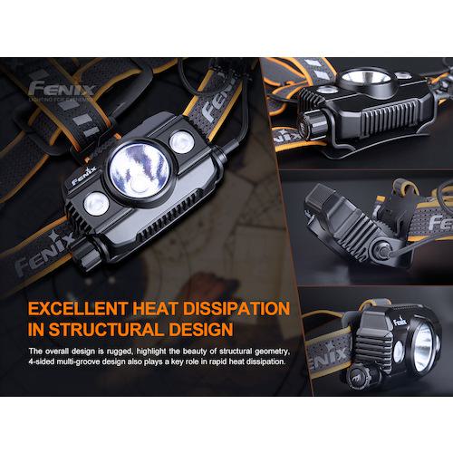 ■FENIX 充電式LEDライト HP30RV20BLACK〔品番:HP30RV20BLACK〕【3940346:0】[店頭受取不可]_5