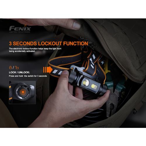 ■FENIX 充電式LEDライト HM70R〔品番:HM70R〕【3940351:0】[店頭受取不可]_5