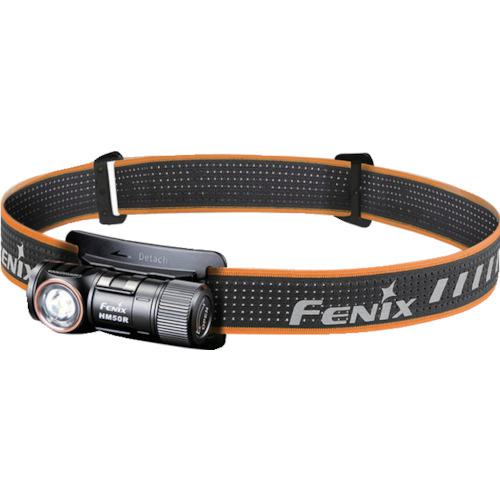 ■FENIX 充電式LEDヘッドライト HM50RV20〔品番:HM50RV20〕【3940358:0】[店頭受取不可]