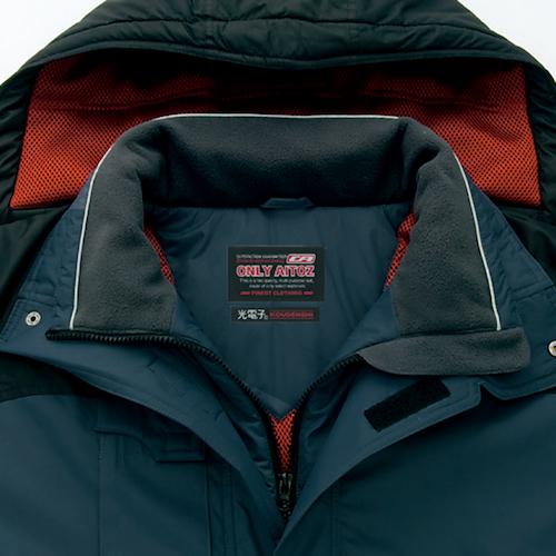 ■アイトス 防寒コート ネイビーM〔品番:AZ6060008M〕【3951251:0】[店頭受取不可]_4