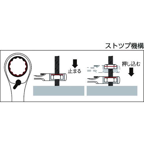 ■TONE 切替式ラチェットめがねレンチセット 10pcs〔品番:RMR110〕【3964787:0】[店頭受取不可]_1
