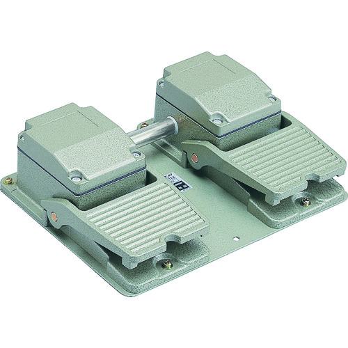 ■オジデン フットスイッチ 産業用防雨形 電気定格6A-250VAC〔品番:OFLTWSM2〕【3966097:0】[店頭受取不可]