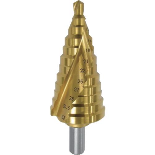 ■大見 スパイラルタケノコドリル 12段〔品番:TKS633G〕【3970353:0】[店先受け取り証書不可]