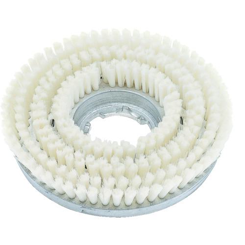 ■アマノ (HK709150/HK701470) ポリッシャー用14インチメタルバックブラシ 三つ爪タイプ〔品番:HK701470〕【3978362:0】[店頭受取不可]