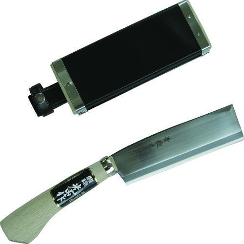 ■【在庫限り】豊稔 光山作 安来鋼青紙付 片刃腰鉈165mm〔品番:HT3516〕【3990249:0】[店頭受取不可]