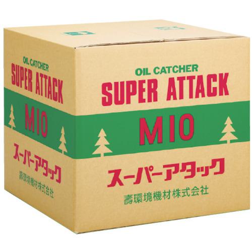 ■壽環境機材 油吸着材 スーパーアタックM10 (100枚入)〔品番:SUPERATTACKM10〕【4013573:0】[店頭受取不可]
