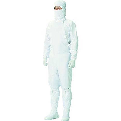 ■ADCLEAN クリーンスーツ 白 S〔品番:LE11051S〕【4013018:0】[店頭受取不可]