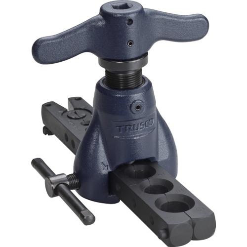 ■TRUSCO 手動・電動ドリル兼用フレアリングツール(インチ)新冷媒対応〔品番:TFT400A〕【4017732:0】[店頭受取不可]