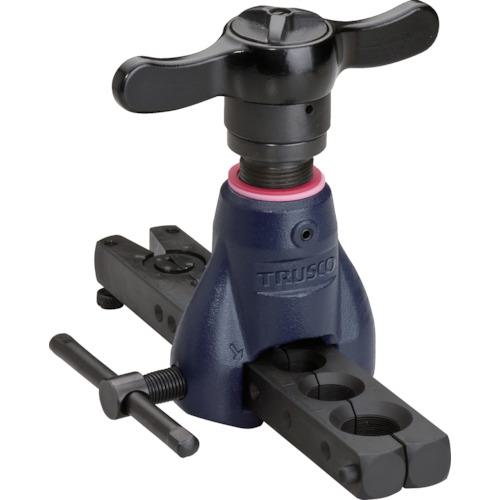 ■TRUSCO ラチェット式フレアリングツール(インチ)新冷媒対応〔品番:TFT401A〕【4017736:0】[店頭受取不可]