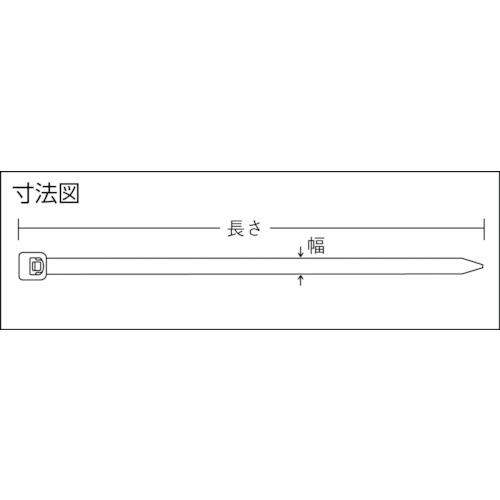 ■PANDUIT ナイロン一緒になるダンス楽隊 耐候性黒 幅4.8×長さ445 (1000本入)〔品番:PLT5SM0〕【4037448:0】[店先受け取り証書不可]