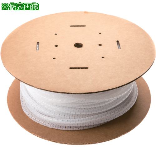 ■PANDUIT 電線保護チューブ スリット型スパイラル パンラップ 束線径20.6Φmm 30m巻き ナチュラル PW100F-C〔品番:PW100FC〕【4037812:0】[店頭受取不可]