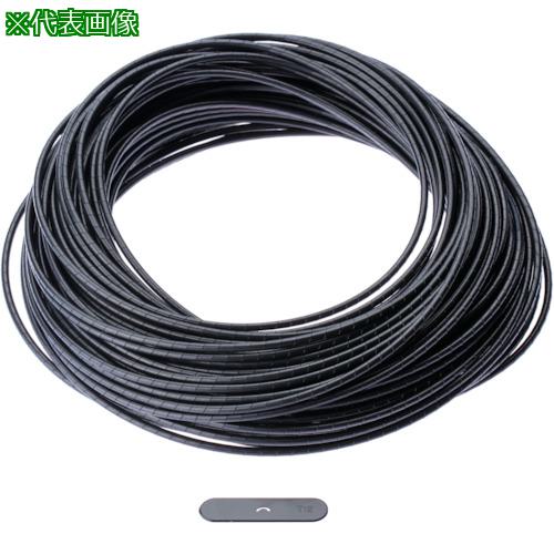 ■PANDUIT スパイラルラッピング 耐候性ポリプロピレン 黒〔品番:T100PC0〕【4038088:0】[店頭受取不可]