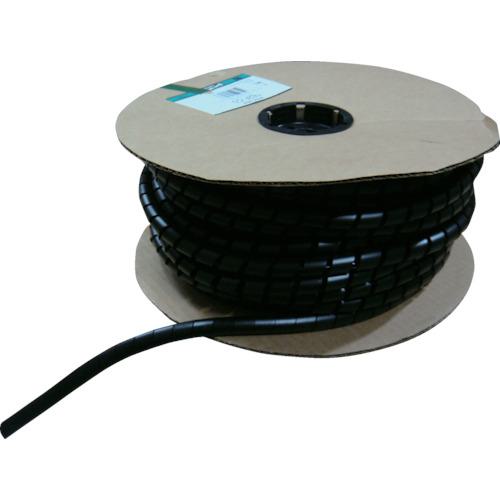 ■PANDUIT スパイラルラッピング 耐候性ポリプロピレン 黒〔品番:T38PC0〕【4038291:0】[店頭受取不可]