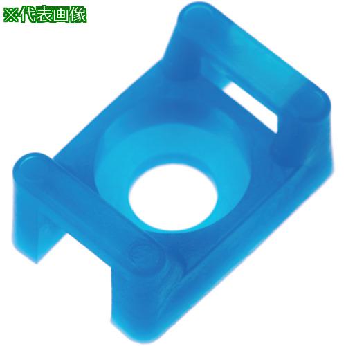 ■PANDUIT タイマウント テフゼル アクアブルー (100個入)〔品番:TM3S10C76〕【4038827:0】[店頭受取不可]