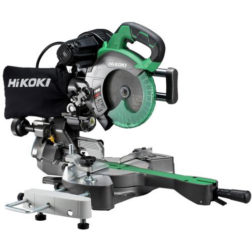 ■HiKOKI 卓上スライド丸のこ 190mm(黒鯱チップソー標準付属タイプ)〔品番:C7RSHDK〕【4042721:0】[店頭受取不可]