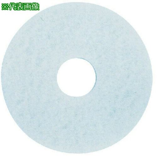 ■3M ホワイトスーパーポリッシュパッド 白 380×82mm (5枚入)〔品番:WHI380X82〕【4062949:0】[店頭受取不可]