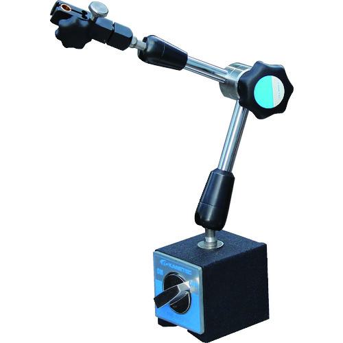 ■KANETEC マグネットスタンド(アームタイプ) ハイロックベース 小形 吸着力800N〔品番:MBMX20F〕【4064054:0】[店頭受取不可]