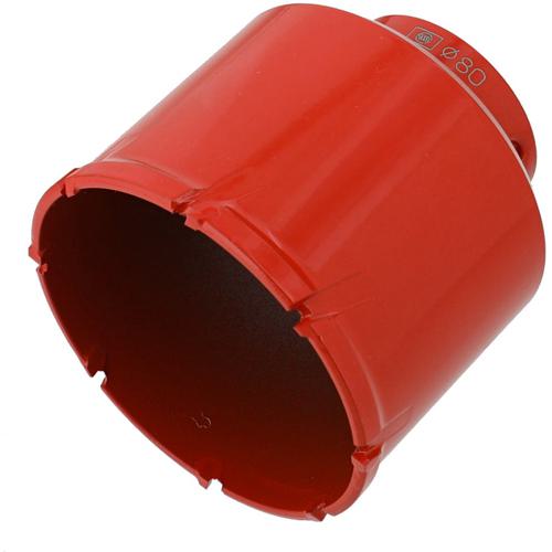 ■ミヤナガ ハイブリッドコアドリル カッター Φ80〔品番:PCH80C〕【4085591:0】[店頭受取不可]
