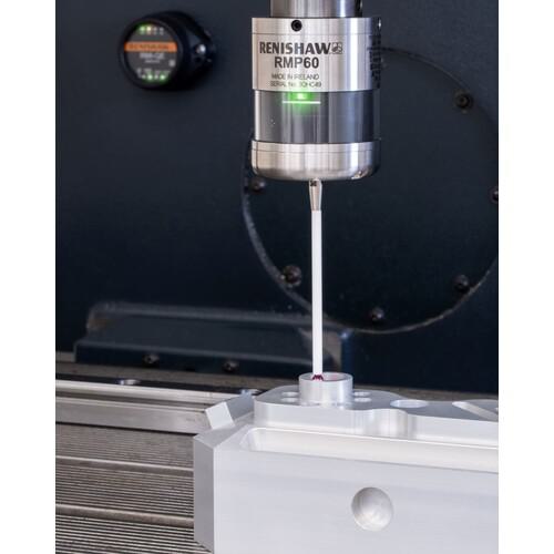 ■RENISHAW M4ルビー球ストレートスタイラス/セラミック軸(メートル法) φ6.0MM × L50.0MM × EWL38.5MM〔品番:A50003709〕【4086146:0】[店頭受取不可]