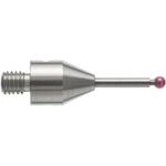 ■RENISHAW M4ルビー球ストレートスタイラス/超硬軸(メートル法) φ1.0MM × L20.0MM × EWL10.0MM〔品番:A50034792〕【4086130:0】[店頭受取不可]