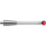 ■RENISHAW M4ルビー球ストレートスタイラス/セラミック軸(メートル法) φ6.0MM × L50.0MM × EWL38.5MM〔品番:A50003709〕【4086146:0】[店頭受取不可]