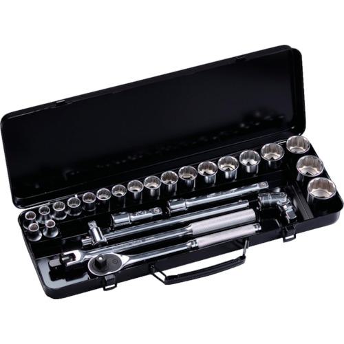 ■スーパー ソケットレンチセット 差込角12.7mm(1/2インチ)入り数:26〔品番:N420S〕【4093356:0】[店頭受取不可]