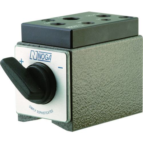 ■NOGA オンオフマグネット ON/OFFレバー式 吸着面:底面(V形) 吸着力1000N〔品番:DG1003〕【4122101:0】[店頭受取不可]