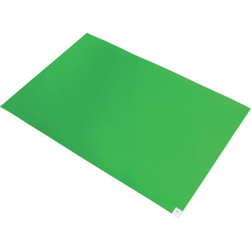 ■BLASTON 弱粘着マット 緑 (10枚入)〔品番:BSC84003612G〕【4127897:0】[直送DS][店頭受取不可]