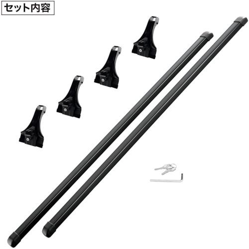 ■Carmate 業務用ルーフキャリア エブリイ/ハイゼット用〔品番:BU170〕【4141003:0】[店頭受取不可]