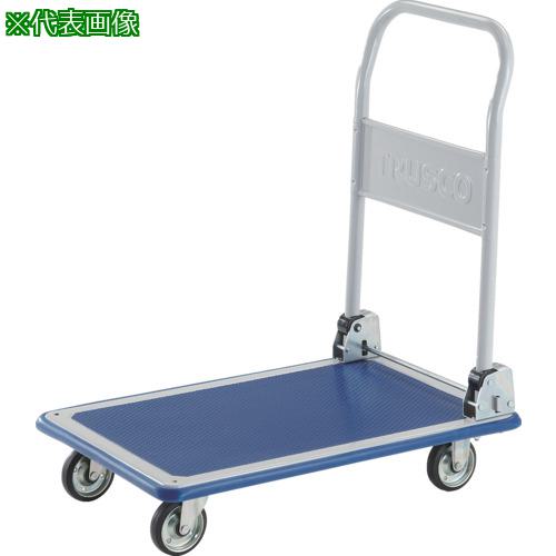 ■TRUSCO プレス製台車 ドンキーカート 折りたたみ式740×480〔品番:101N〕【4144953:0】[店頭受取不可]