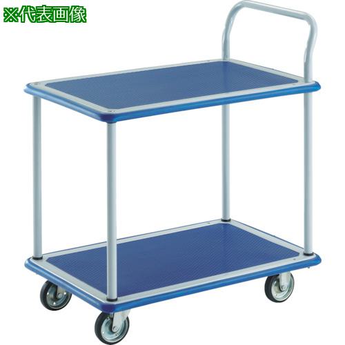 ■TRUSCO プレス製台車 ドンキーカート 2段式片袖タイプ915×615〔品番:304N〕【4145445:0】[直送DS][店頭受取不可]