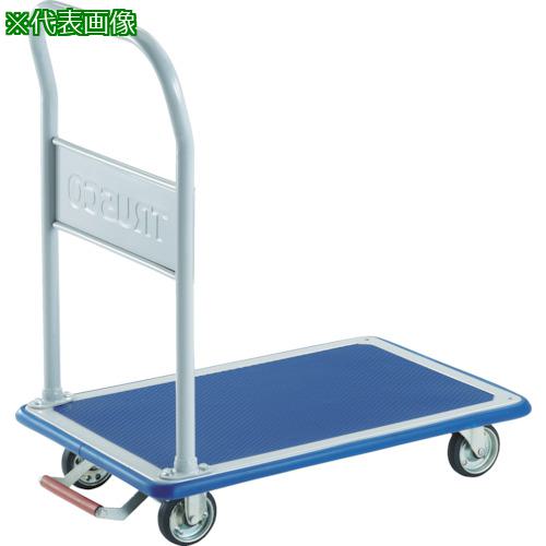 ■TRUSCO プレス製台車 ドンキーカート 固定式1225×775 ピン式固定車ストッパー付〔品番:502NKB〕【4145623:0】[直送DS][店頭受取不可]