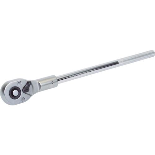 ■TRUSCO ラチェットハンドル 差込角19.0 全長500mm〔品番:TSRH6B〕【4162421:0】[店頭受取不可] 6,967円