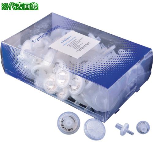 ■大阪ケミカル シリンジフィルター 孔径0.45μm PP 100個入〔品番:PP013045〕【4172892:0】[店頭受取不可]
