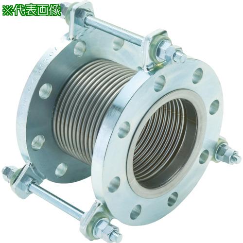 ■ZENSHIN ステンレス製防振継手(フランジ型)〔品番:AVJOINT65〕【4203623:0】[店頭受取不可]
