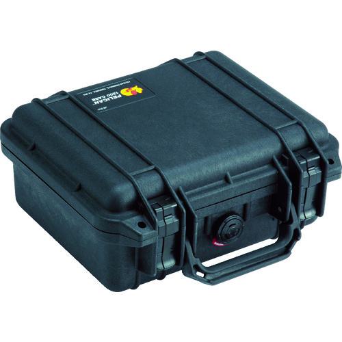 ■PELICAN スモールケース 1200 黒 270×246×124〔品番:1200BK〕【4205383:0】[店頭受取不可]