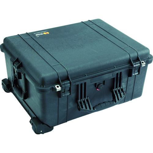 ■PELICAN プロテクターツールケース ラージケース 1610 黒 630×500×302〔品番:1610BK〕【4205928:0】[店頭受取不可]
