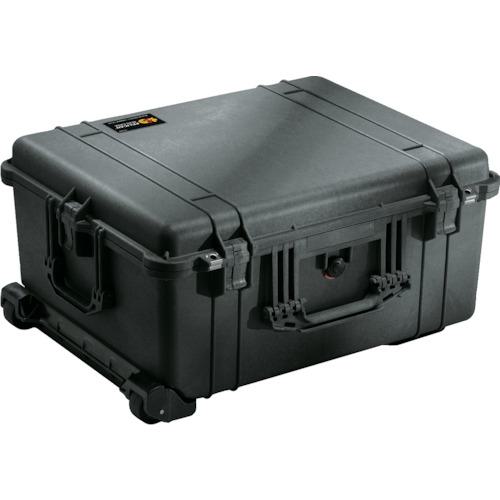 ■PELICAN プロテクターツールケース ラージケース 1610 (フォームなし)黒 630×500×302〔品番:1610NFBK〕【4205936:0】[店頭受取不可]