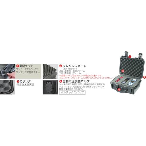 ■PELICAN ストームケース ロングケース IM3100 (フォームなし)黒 1011×419×170〔品番:IM3100NFBK〕【4207254:0】[直送DS][店頭受取不可]_1