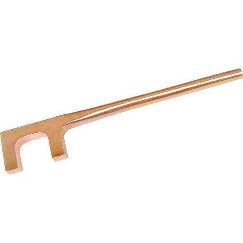 ■HAMACO 防爆工具 バルブハンドル(角)〔品番:CBBH250〕【4207696:0】[店頭受取不可]