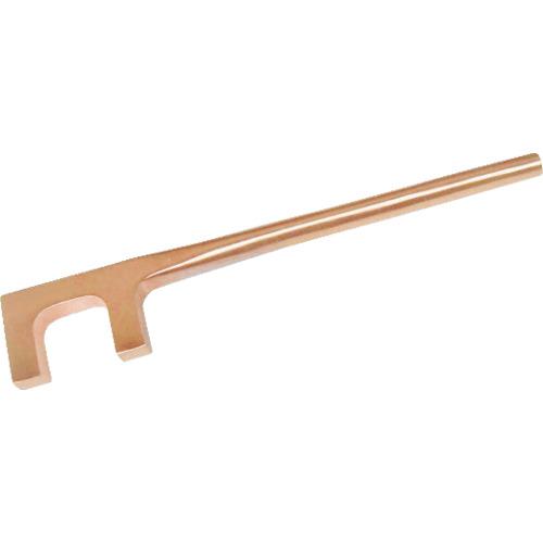■HAMACO 防爆工具 バルブハンドル(角)〔品番:CBBH300〕【4207700:0】[店頭受取不可]