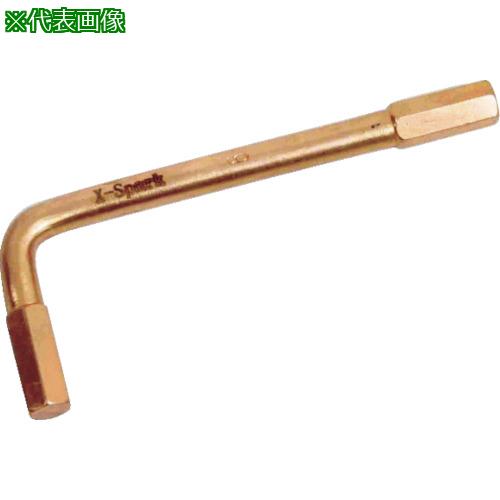 ■HAMACO 防爆工具 六角棒レンチ 二面幅寸法(mm):19〔品番:CBHX19〕【4208021:0】[店頭受取不可]