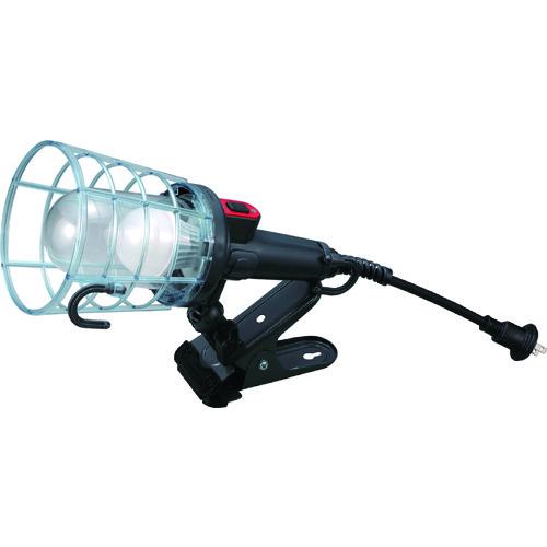 ■ハタヤ 防雨型LEDケイ・ハンドランプ 7W電球型LEDランプクリップ付〔品番:LEW0C〕【4216652:0】[店頭受取不可]