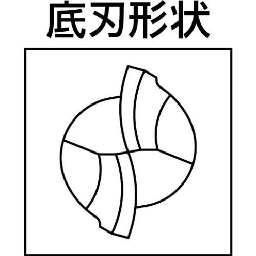 ■NS 高硬度用2枚刃ボールエンドミルMSBH230〔品番:MSBH230R4〕【4241011:0】[店頭受取不可]_1