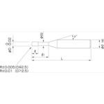■NS ロングネックラジアスエンドミル MHR430R Φ5XR1X20〔品番:MHR430R5XR1X20〕【4258614:0】[店頭受取不可]_1