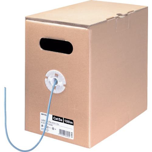 ■BUFFALO 【期間限定特価2026年3月末まで】 ツメ折れないCat5e LANケーブル STP 100m ブルー〔品番:BL5ETSTP1000BL〕【4304107:0】[店頭受取不可]